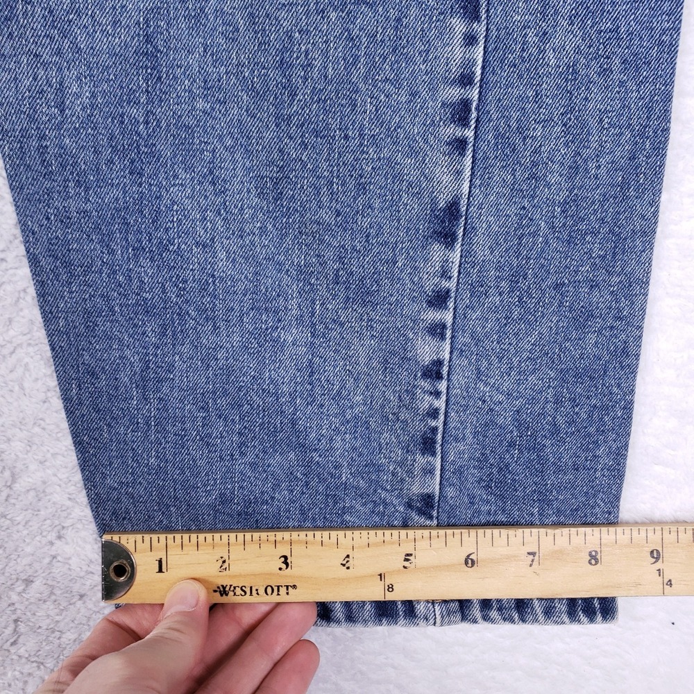 Levi's 505 Straight Leg Jeans 38x30 Blue - Picture 6 of 12